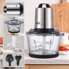 winning star Cross-border 2L304 Blade Meat mincing and garlic mincing multi-functional electric meat grinder and food processor Specification image